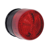 microcontrolador select alert con alarma sirena/estrobo para notificar entradas/salidas no autorizadas y emergencias, color rojo