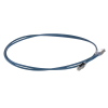 patch cord cat6a, diametro reducido 28 awg, blindado s/ftp, cm/ls0h, 0.20 m, color azul