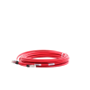 patch cord cat6a, blindado s/ftp, cm/ls0h, 25ft, color rojo
