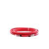patch cord cat6a, blindado s/ftp, cm/ls0h, 25ft, color rojo