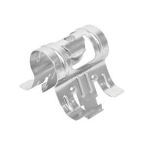 sujetador de presión para cable coaxial de 1/2". paquete de 10 piezas