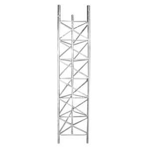 tramo de torre de desplante de 60 cm de ancho galvanizado por inmersión en caliente.