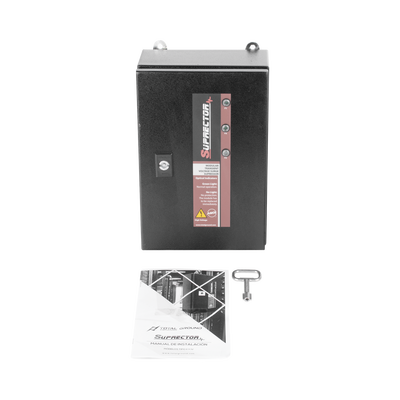supresor de pico clase b con voltaje de operación 127/220 vca, 1 fase, 120 ka. supresor de pico clase b con voltaje de operación 127/220 vca, 1 fase, 120 ka.