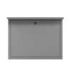 gabinete para resguardo de baterías (hasta dos baterías pl110d12). lámina galvanizada.