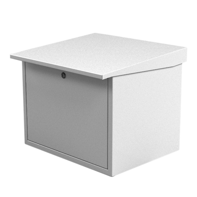 gabinete para resguardo de baterías (hasta dos baterías pl110d12). lámina galvanizada. gabinete para resguardo de baterías (hasta dos baterías pl110d12). lámina galvanizada.