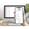 medidor de temperatura y humedad para uso exterior o interior datos en pantalla / inalámbrico bluetooth compatible con hub switchbot