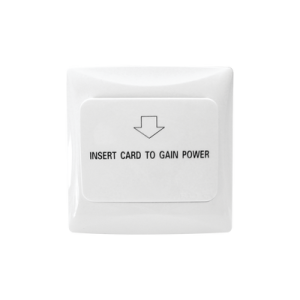 interruptor de energía para habitación de hotel / habilita la corriente eléctrica al colocar la llave (tarjeta) de la habitación