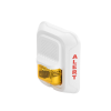 lámpara estroboscópica color blanco, para notificación de alerta, montaje en pared, lente estroboscópico color Ámbar, candelas seleccionables