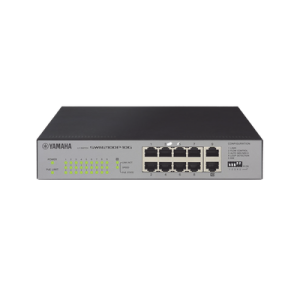 switch de red poe 10 puertos optimizado p/ redes dante