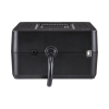 ups de 650 va/390 w, topología standby con modo ahorrador eco, entrada 120 vca nema 5 15p, con 8 tomas nema 5 15r