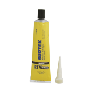 silicón para altas temperaturas /color negro/ tubo 70 g.