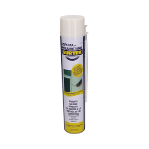 espuma de poliuretano / capacidad 750 ml.