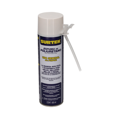 espuma de poliuretano / capacidad 500 ml. espuma de poliuretano / capacidad 500 ml.