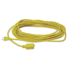 extensión eléctrica de uso rudo 2 metros / 127 v ca 10 a máximo / color amarillo.