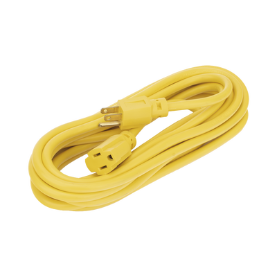 extensión eléctrica de uso rudo aterrizada 5 metros /127 v ca 10 a máximo / color amarillo. extensión eléctrica de uso rudo aterrizada 5 metros /127 v ca 10 a máximo / color amarillo.