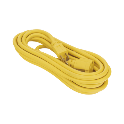 extensión eléctrica de uso rudo aterrizada 5 metros /127 v ca 10 a máximo / color amarillo. extensión eléctrica de uso rudo aterrizada 5 metros /127 v ca 10 a máximo / color amarillo.