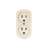contacto dúplex 127 vca, 15 a max. para sobreponer (sin perforar la superficie).