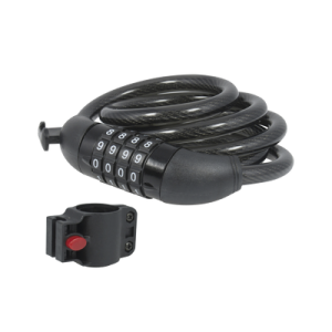 candado de cable de combinación/ longitud 100 cm / nivel de seguridad 3/ discos programables.