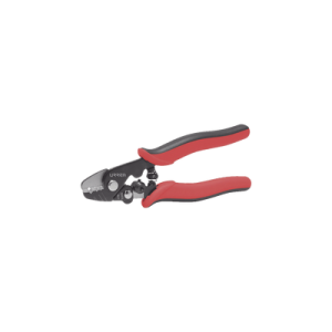pinza pelacables para fibra óptica con tres guías de pelado de cable : 2mm, 900µm y 250µm.