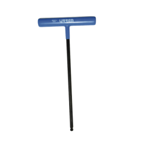 llave hexagonal larga tipo "t"/ punta de bola ergonómica / métrica 6 mm.