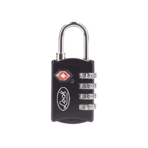 candado de combinación maletero negro tsa / medida 30 mm/ / nivel de seguridad 3 / discos programables.
