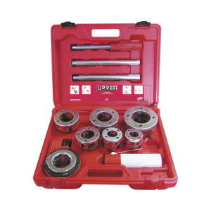 juego de tarraja de dados para tubo 1/2" 2" npt 9 piezas