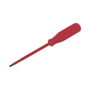 destornillador rojo para 1000v plano de 1/4 x 5 7/8”