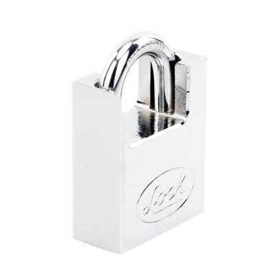 candado de acero con guarda anti palanca/ acabado en cromo satinado / doble cerrojo / medida 40 mm/ nivel de seguridad 7/ 4 llaves abloy. candado de acero con guarda anti palanca/ acabado en cromo satinado / doble cerrojo / medida 40 mm/ nivel de seguridad 7/ 4 llaves abloy.