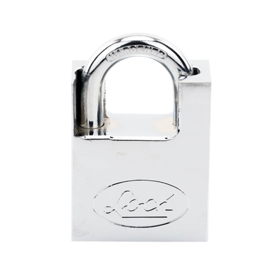 candado de acero con guarda anti palanca/ acabado en cromo satinado / doble cerrojo / medida 40 mm/ nivel de seguridad 7/ 4 llaves abloy. candado de acero con guarda anti palanca/ acabado en cromo satinado / doble cerrojo / medida 40 mm/ nivel de seguridad 7/ 4 llaves abloy.