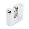 candado para cortina metálica / medida 70 mm/ acabado cromo satinado/ nivel de seguridad 6 / llave estándar.