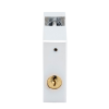 candado para cortina metálica / medida 70 mm/ acabado cromo satinado/ nivel de seguridad 6 / llave estándar.