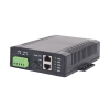 controlador solar poe, entrada 12 vcc hasta un panel solar de 125 watts, salida poe pasivo en 48 vcc hasta 20 watts máximo.