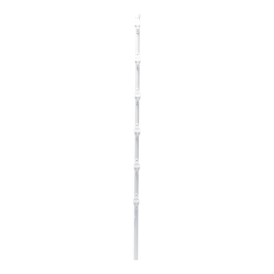 poste con 6 aisladores de paso para cerca electrificada. tubo galva. de 1.4m, cal. 18 de 1" diam. + pintura blanca. poste con 6 aisladores de paso para cerca electrificada. tubo galva. de 1.4m, cal. 18 de 1" diam. + pintura blanca.
