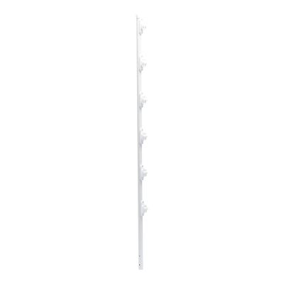poste con 6 aisladores de paso para cerca electrificada. tubo galva. de 1.4m, cal. 18 de 1" diam. + pintura blanca. poste con 6 aisladores de paso para cerca electrificada. tubo galva. de 1.4m, cal. 18 de 1" diam. + pintura blanca.