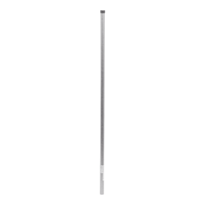 poste de esquina de 1.2m para cerca electrificada de tubo galvanizado cal. 18 de 1"diam. ideal para 5 aisladores (no incluidos).