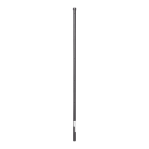 poste de esquina negro de 1.2m para cerca electrificada de tubo galvanizado cal. 18 de 1"diam. para 5 aisladores (no incluidos).