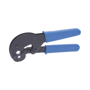 pinzas para plegar conectores coaxiales en cables tipo rg 6 y rg 11.