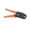 pinzas para plegar conectores en cables coaxiales rg 58/u, rg 59 o rg 8/x con cavidades de 0.068", 0.213" o 0.256".