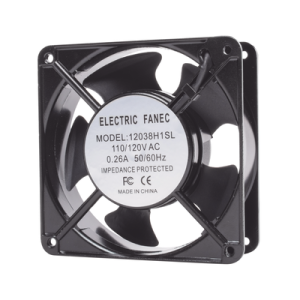 ventilador a 110 vca de 120 x 120 x 38 mm.