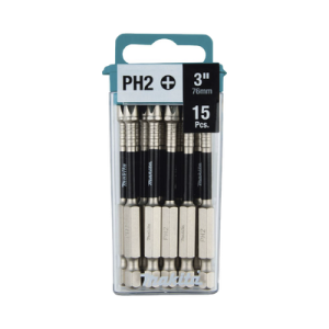 broca reforzada de 3" phillips #2 impact xps®, paq. c/15 piezas