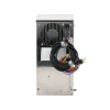 aire acondicionado compacto para exterior, uso en gabinetes de telecomunicaciones de grado industrial, frío t15, 800 btu, 115 vca, de acero inoxidable 304, color gris