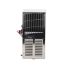 aire acondicionado compacto para exterior, uso en gabinetes de telecomunicaciones de grado industrial, frío t15, 800 btu, 115 vca, de acero inoxidable 304, color gris