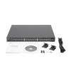 smart switch jetstream poe+ administrable capa 2, 48 puertos 10/100/1000 mbps + 4 puertos sfp 384 w