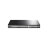 smart switch jetstream poe+ administrable capa 2, 48 puertos 10/100/1000 mbps + 4 puertos sfp 384 w