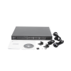 switch jetstream poe+ administrable capa 2, 24 puertos 10/100/1000 mbps + 4 puertos sfp 384 w