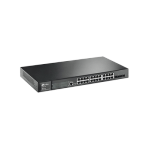 switch jetstream gigabit administrable capa 2, 24 puertos 10/100/1000 mbps + 4 puertos sfp