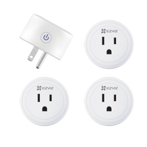 kit de enchufe inteligente / incluye 4 piezas / wi fi / control a través de la aplicación / conecte los dispositivos del hogar / permite personalizar horarios / compatible con asistente de voz de google y alexa