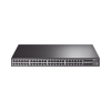 switch core jetstream administrable capa 3, 48 puertos rj45 gigabit, 4 puertos sfp, hasta 4 ranuras sfp+, apilamiento de hasta 8