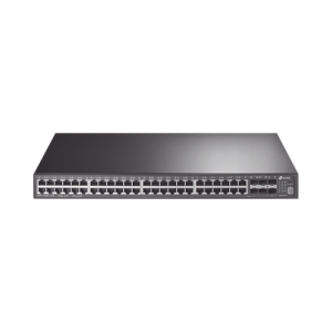 switch core jetstream administrable capa 3, 48 puertos rj45 gigabit, 4 puertos sfp, hasta 4 ranuras sfp+, apilamiento de hasta 8