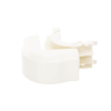 esquinero exterior, para uso con canaleta t45, material pvc rígido, color blanco mate